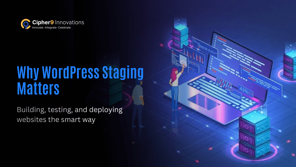 WordPress staging sites for testing updates in modern website development